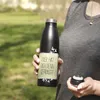 Isolierflasche Wer hat dich gefragt 500ml Produktbild-Vorschau 3