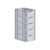 SuperSparSet 5x Eurobox NextGen Grip mit Scharnierdeckel Produktbild-Vorschau 5