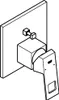 GROHE Eurocube, Stahl, 1 Stück(e) Produktbild-Vorschau 2