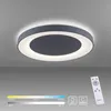 JUST LIGHT ANIKA LED Deckenleuchte CCT Dimmbar 54W grau Produktbild-Vorschau 6