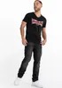 Herren T-Shirt normale Passform STANYDALE Black/Red/White M Produktbild-Vorschau 2