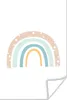 MuchoWow® Poster Regenbogen - Kinder - Pastell - Tupfen - Produktbild-Vorschau 1