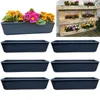 set de 6 bacs à fleurs Balconnière Insert adapté aux Voir les images du produit 1