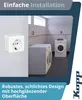 Kopp Steckdose 1-fach arktis weiss AP Produktbild-Vorschau 11