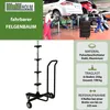 fahrbarer Felgenbaum mit Schutzhülle Reifenständer Produktbild-Vorschau 2