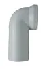 CORNAT WC-Ablaufbogen, 90 Grad, weiß, CKAB9000 Produktbild-Vorschau 1