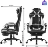 WOLTU Gaming Stuhl mit Taschenfederkissen, ergonomisch, Produktbild-Vorschau 3