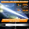 LED Taschenlampe extrem hell 300.000 Lumen, 5000 mAh Produktbild-Vorschau 6