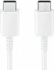 Two white USB-C cables with silver connectors are shown against a white background. Produktbild-Vorschau