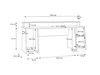 FORTE Gamingtisch Tezaur 2 Breite 200 cm mit Produktbild-Vorschau 18