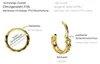 Ohrpiercing, Nasenpiercing, Septum Piercing Chirurgenstahl Produktbild-Vorschau 4