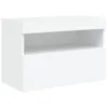Pensile TV con luci LED bianco 60x30x40 cm Anteprima dell’immagine prodotto 3