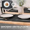 Tischset aus Kunstleder, 4er Set, 44x32 cm, zweifarbig, Produktbild-Vorschau 7