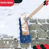 KOTARBAU® Set Schneeschaufel mit Aluminiumstiel 135 cm Produktbild-Vorschau 4
