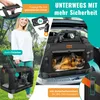LOVPET® Hundebox Hundetransportbox faltbar Inkl.Hundenapf Produktbild-Vorschau 3