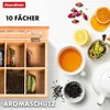 Bambus-Teebox mit Deckel Praktische und stilvolle Produktbild-Vorschau 5