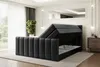 ALTDECOR Boxspringbett mit Fußteil, 2 Matratzen und Topper Produktbild-Vorschau 3