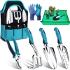 Kynup Gartenwerkzeug-Set, 7 Stück Garten Hand Werkzeuge, Produktbild-Vorschau 1