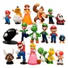 18 Stücke Super Mario Action Figure Cake Topper Decor Produktbild-Vorschau 1