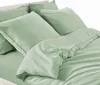 Súprava posteľnej bielizne – 155 x 200 cm – pistáciová – Náhľad obrázku produktu 1