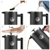 Coffee Fox Luxus French Press 350 ml Schwarz, Produktbild-Vorschau 7