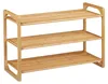 Relaxdays Schuhregal Bambus, stapelbares Schuhgestell mit 3 Produktbild-Vorschau 10