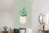 MuchoWow® Poster Zimmerpflanze - Sukkulente - Blumentopf - Produktbild-Vorschau 4