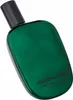 A green perfume bottle with a black cap, set against a white background. Podgląd zdjęcia produktu