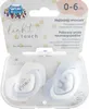 A product package containing two pacifiers. Produktbild-Vorschau