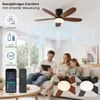 Wentylator sufitowy Ø106 cm z oświetleniem LED, sterowaniem Podgląd zdjęcia produktu 13