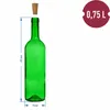 Weinflasche 0,75 L, grün – 8er-Pack Produktbild-Vorschau 4