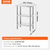 VEVOR Lebensmittel-Zubereitungstisch Edelstahl, Produktbild-Vorschau 8