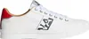 Herren Sportschuh weiß mit Kontrastdetails & Logo-Aufdruck Produktbild-Vorschau 4