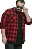Urban Classics Kariertes Hemd für Männer Unifir rot schwarz Produktbild-Vorschau 7
