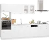 vidaXL Kitchenette Lyon 7 pièces blanc bois composite Voir les images du produit 9