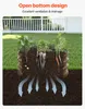SucceBuy Metall-Hochbeet Φ600x290mm, Pflanzbeet mit offenem Produktbild-Vorschau 6
