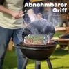 Nestbar Rollender Grillkorb,Abnehmbarer Wärmedämmung Produktbild-Vorschau 4