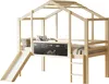 Sweiko Lit d'enfant 90 x 200 cm Design de grenier avec Voir les images du produit 6