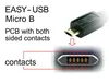 DELOCK USB Kabel A -> micro B St/St 1.00m 90°gew. sw Produktbild-Vorschau 8