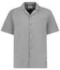 Sublevel Bequemes Kurzarmshirt Knopfleiste Einfarbig Casual Produktbild-Vorschau 1