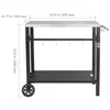 VEVOR Servierwagen Küchenwagen 100 x 64 x 83,5 cm Produktbild-Vorschau 8