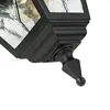 Außenwandlampe Garten Terrasse IP43 Schwarz E27 Glas Metall Produktbild-Vorschau 7