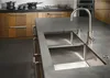 Einhand-Spültischbatterie modern | Wasserhahn hohe runde Produktbild-Vorschau 3