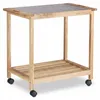 relaxdays Chariot de service marron 66,0 x 38,0 x 62,0 cm Voir les images du produit 6
