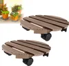 LZQ 2 Stück WPC Pflanzenroller ø30 cm 100 kg Tragkraft, Produktbild-Vorschau 1