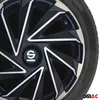 Sparco Radkappen 16 Zoll Varese Silber Schwarz 4tlg Produktbild-Vorschau 6