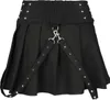 Vixxsin Kurzer Rock Damen Lorena Skirt schwarz S Produktbild-Vorschau 2