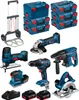 BOSCH Kit 18V BK602 (GST 18V-LIS+GKS 18V-LI+GSS 18V-10+GSR Produktbild-Vorschau 1