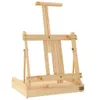 vidaXL Sztaluga stołowa z szufladą 41,5x37x12 cm lite Podgląd zdjęcia produktu 2