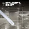 Ledvion Feuchtraumleuchte LED 2x150cm 2x28W 185lm/W 4000K Produktbild-Vorschau 5
